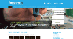 Desktop Screenshot of creativeitusa.com