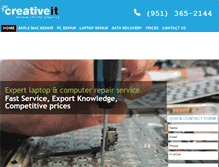 Tablet Screenshot of creativeitusa.com